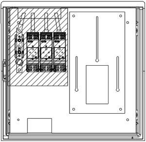 Ver Eléctrico  Caja de protección y Medida Iberdrola CPM2-D E4 CAHORS  0254431